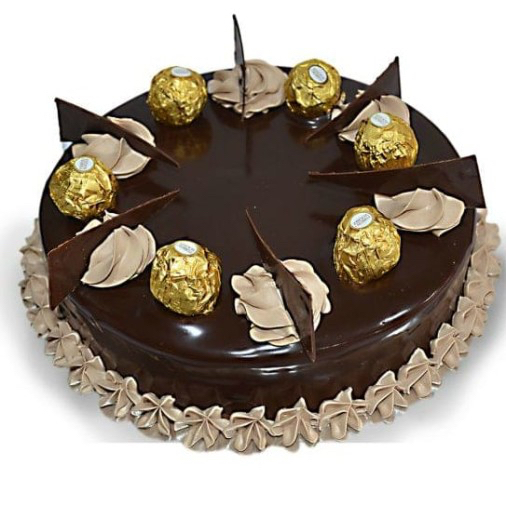 Ferrero Rocher Chocolate Birthday Cake