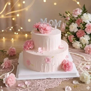 O Bolo Especial de Duas Camadas para o Dia das Mães