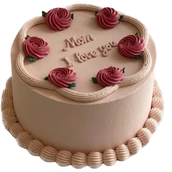 Mother's Day Fresh Cream Cake