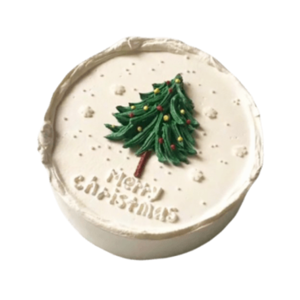 Christmas Fresh Cream Cake Merry Christmas