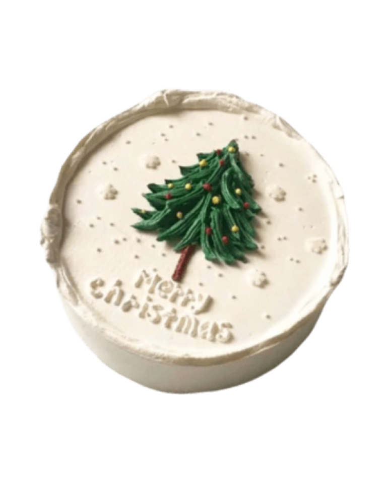 Christmas Fresh Cream Birthday Cake - Merry Christmas  Cakea