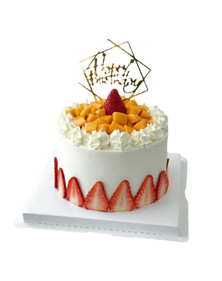 Fresh Cream Birthday Cake
