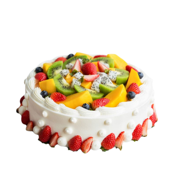 Fruit Party Fresh Cream Cake