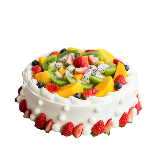 Fresh Cream Birthday Cake