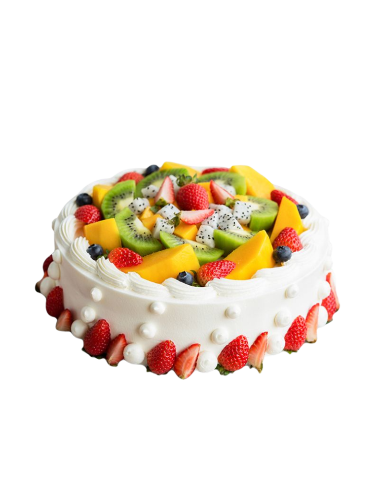 Fresh Cream Birthday Cake