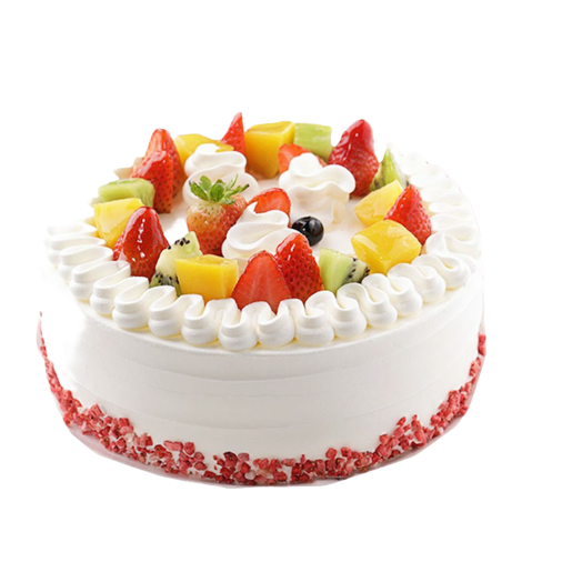 Fresh Cream Birthday Cake