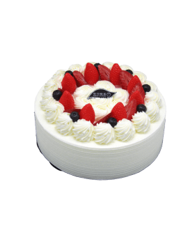 Fresh Cream Birthday Cake