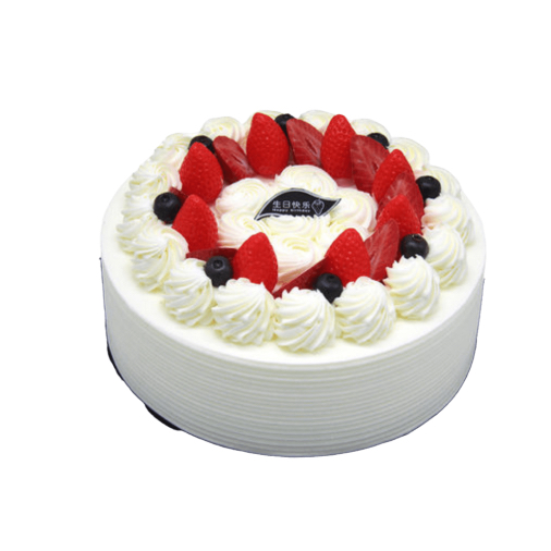 Fresh Cream Birthday Cake