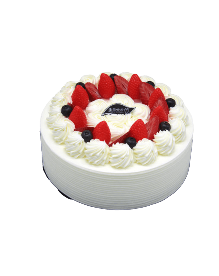 Fresh Cream Birthday Cake