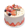 Frostlight Celebration Cream Cake