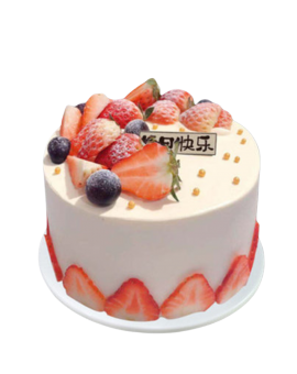 Fresh Cream Birthday Cake