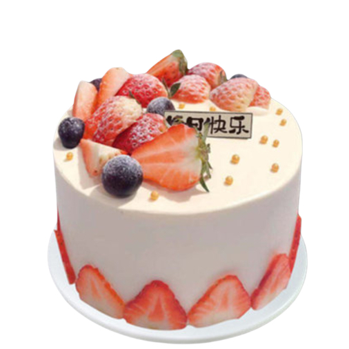 Fresh Cream Birthday Cake