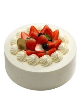Fresh Cream Birthday Cake