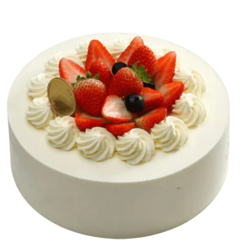 奶油美味生日蛋糕