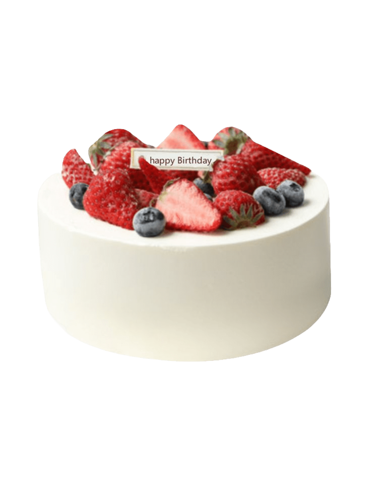 Fresh Cream Birthday Cake