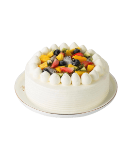 Fresh Cream Birthday Cake