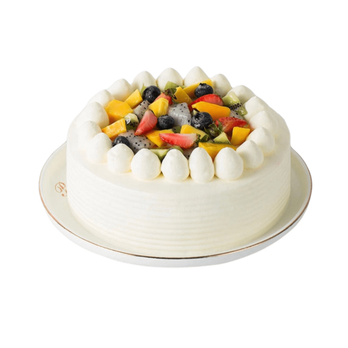 Fresh Cream Birthday Cake