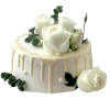 Winter Garden Cream Cake