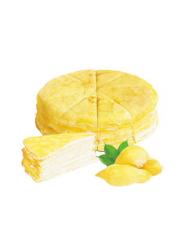 Fresh Cream Birthday Cake - Durian Filling