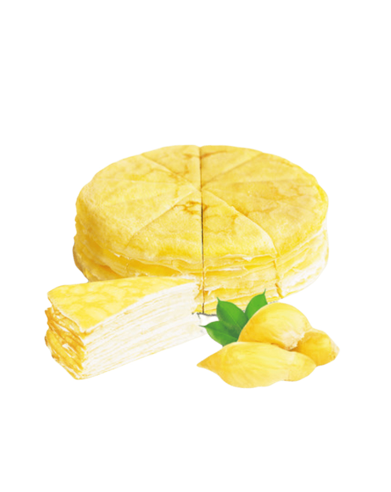 Fresh Cream Birthday Cake - Durian Fillinga