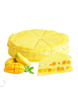 Fresh Cream Birthday Cake - Mango Filling