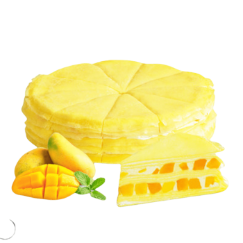 Mango Mille Crepe Cake