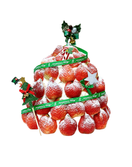 Christmas Fresh Cream Strawberry Birthday Cake 