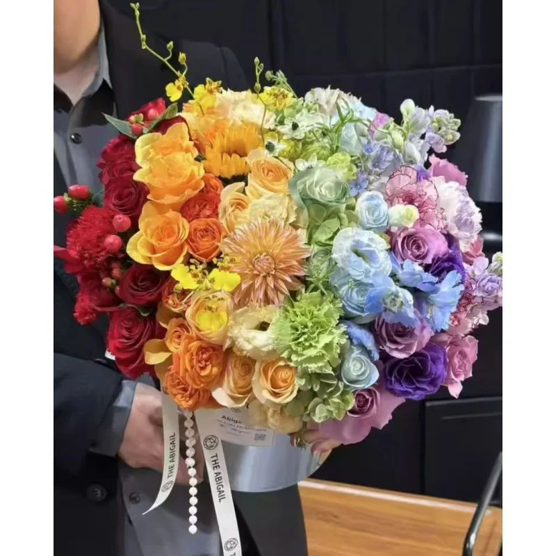 ツイスビー　色の花束 Crush jade 六本のバラ ツイスビー 色の花束 Crush jade 六本のバラ ツイスビー 色の花束