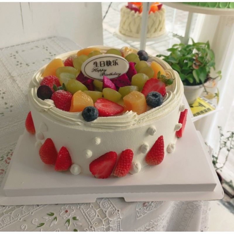 Fruit Party Fresh Cream Cake