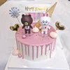 Brown Bear & Bunny Cream Cake