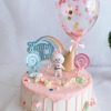 Brown Bear & Bunny Cream Cake