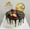 Choco Sparkle Birthday Cake