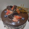 Choco Sparkle Birthday Cake