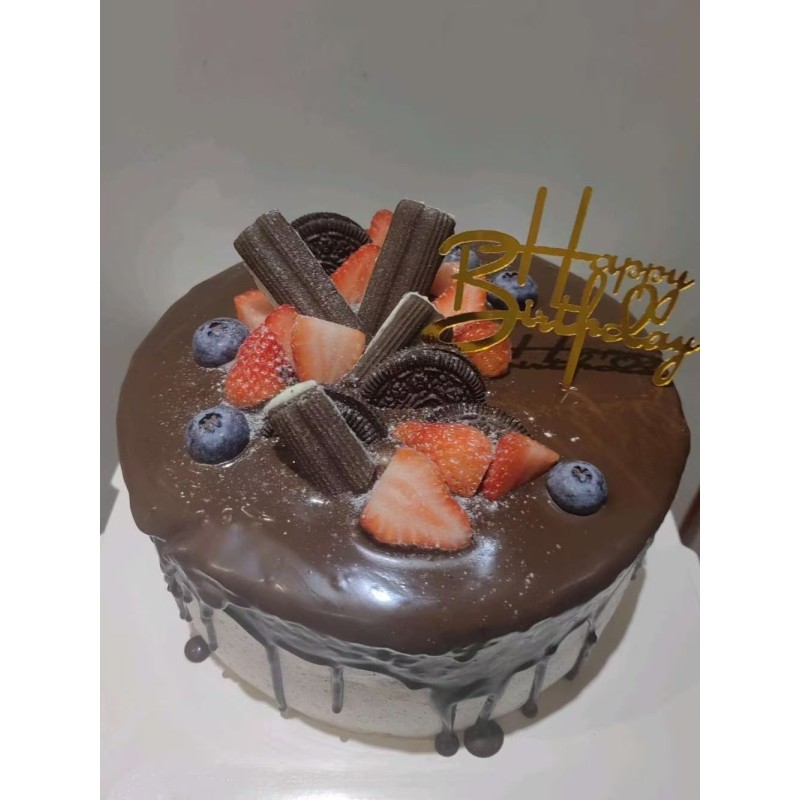 Choco Sparkle Birthday Cake
