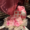 Sweet Embrace – Pink Roses & Teddy Bucket Sweet Embrace – Pink Roses & Teddy Bucket