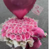 Sweet Embrace – Pink Roses & Teddy Bucket Sweet Embrace – Pink Roses & Teddy Bucket