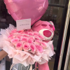 Sweet Embrace – Pink Roses & Teddy Bucket Sweet Embrace – Pink Roses & Teddy Bucket
