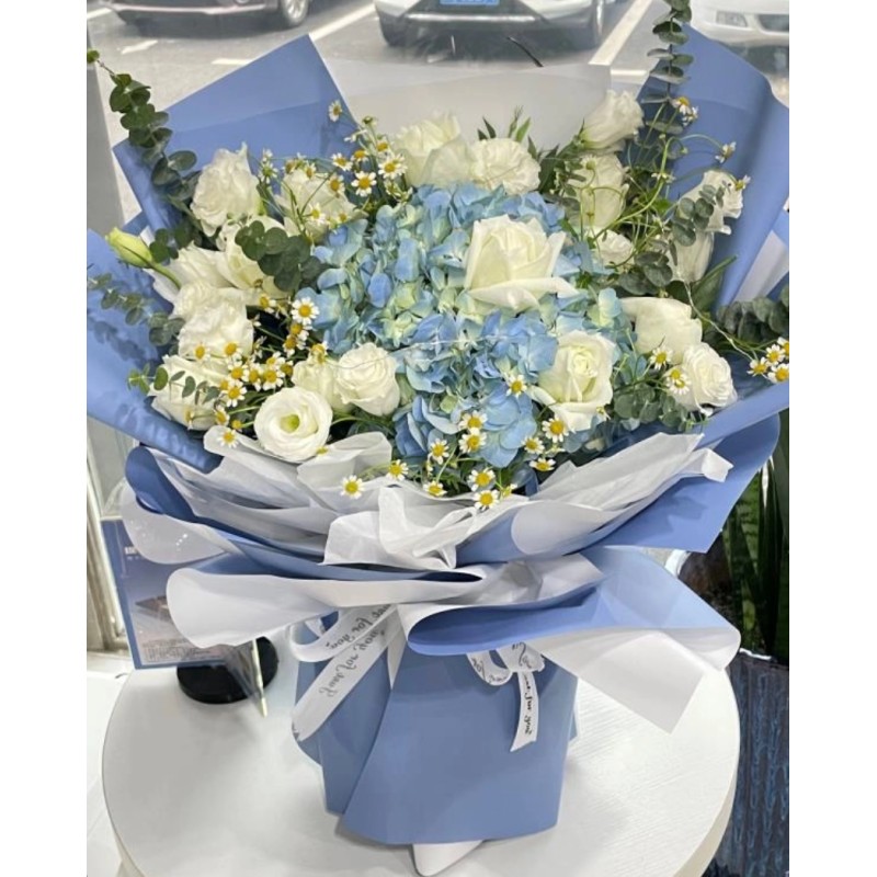 Blue Azure Hug