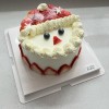 Christmas Fresh Cream Birthday Cake - Santa Claus