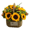 Sunflower Joy Basket
