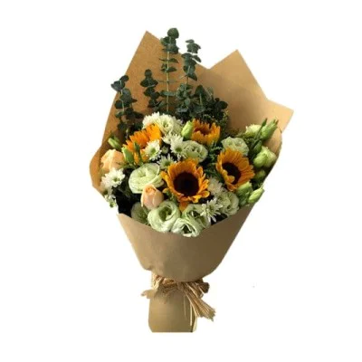 Sunny Meadow Hug sunflowers bouquet product photo