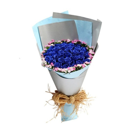 33 Blue Roses