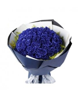 99 Blue Roses