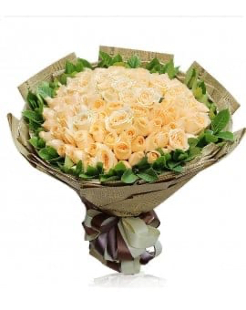 99  Champagne Roses