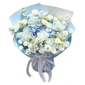 Blue Roses Delivery China | Pandoraflora