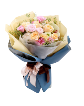 19 Mixed Roses 