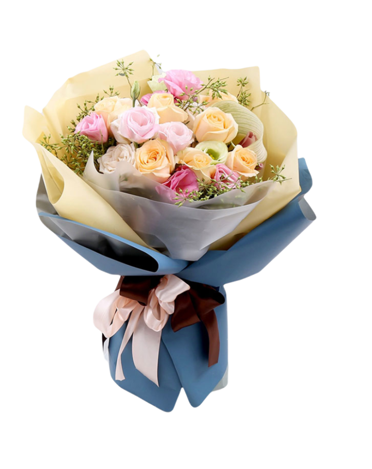 19 Mixed Roses 