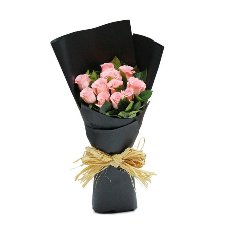 Pink Raffia Delight