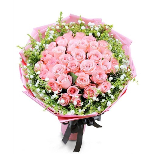 33 Pink Roses