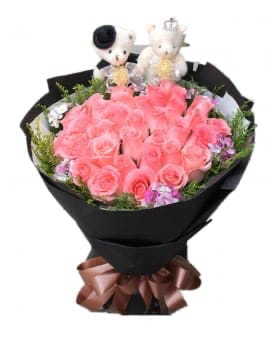 33 Pink Roses